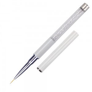 Brush for decorating Glam Line No Name white rhinestones No. 2