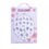 Thumbnail: NAIL STICKERS THIN   COLORF CB SILVER No 176