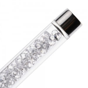 Thumbnail: Brush for decorating Glam Line No Name white rhinestones No. 2