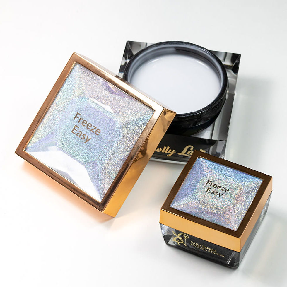 Thumbnail: Freeze Easy - Builder Gel -Self-Levelling -Milky MollyLac by Ewelina Stas