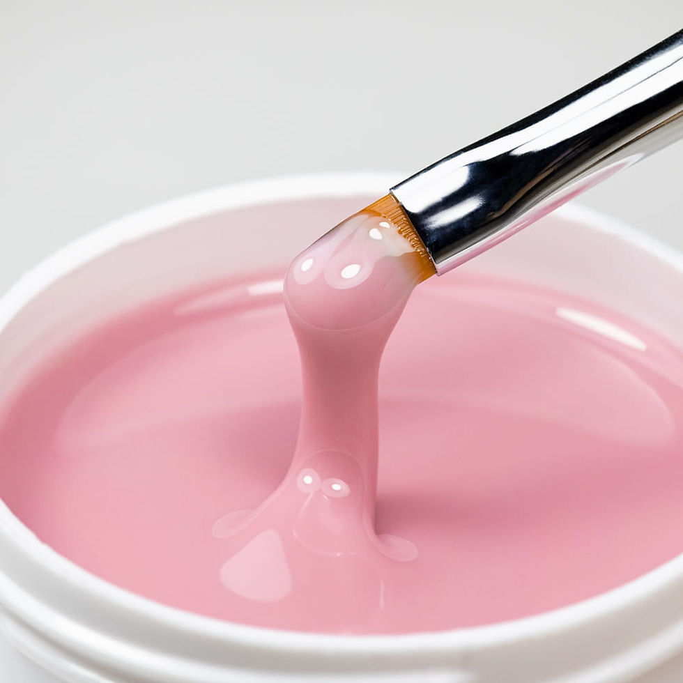 Thumbnail: French Rose  - Hard Thixotropic Builder Gel AlleLac Tixo Hard Builder Gel