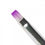 Thumbnail: FOLDING GEL BRUSH METAL VIOLET SILVER HANDLE WHITE VIOLET HAIR NO.4
