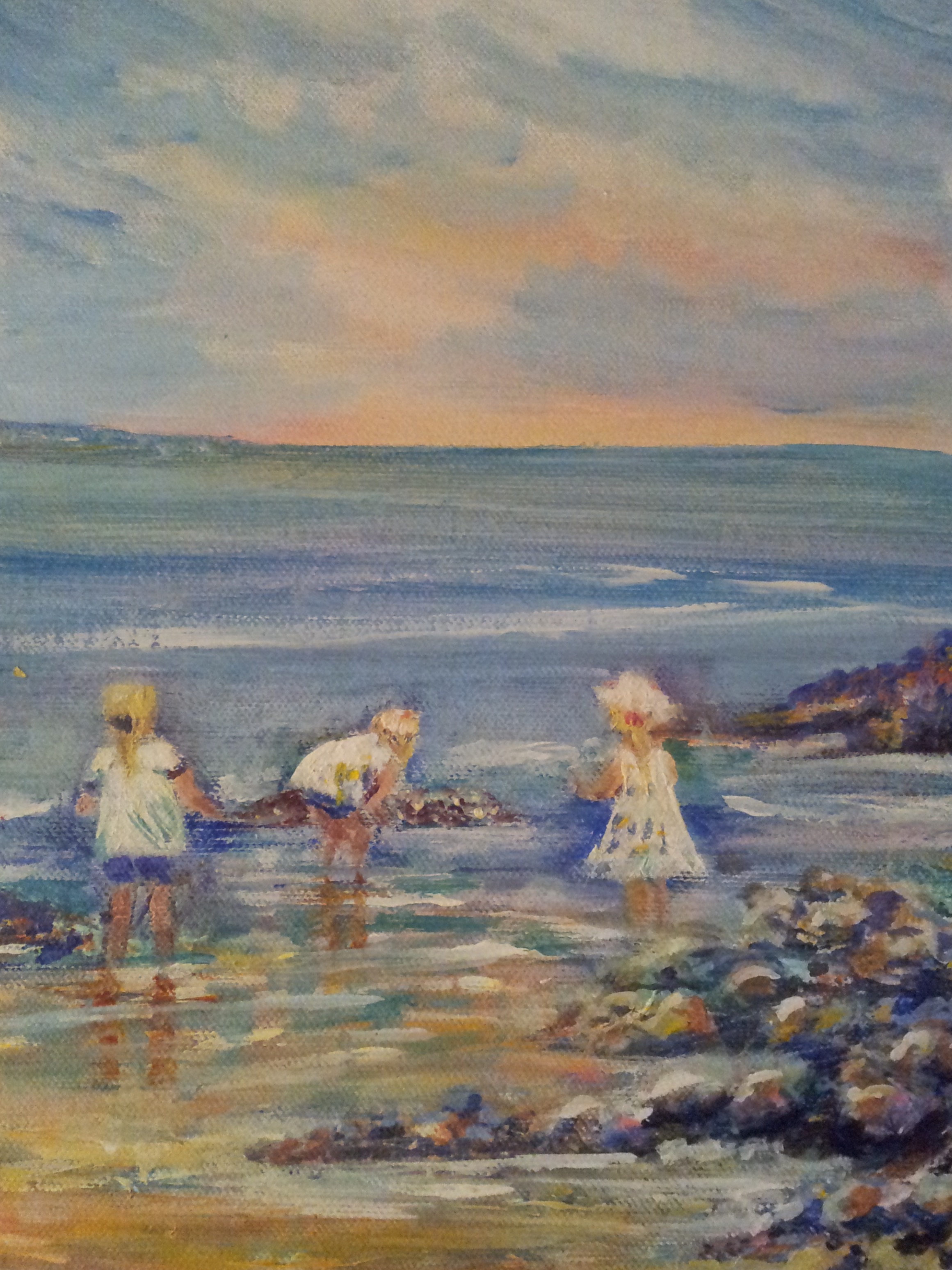 Children at Breakwater Beach