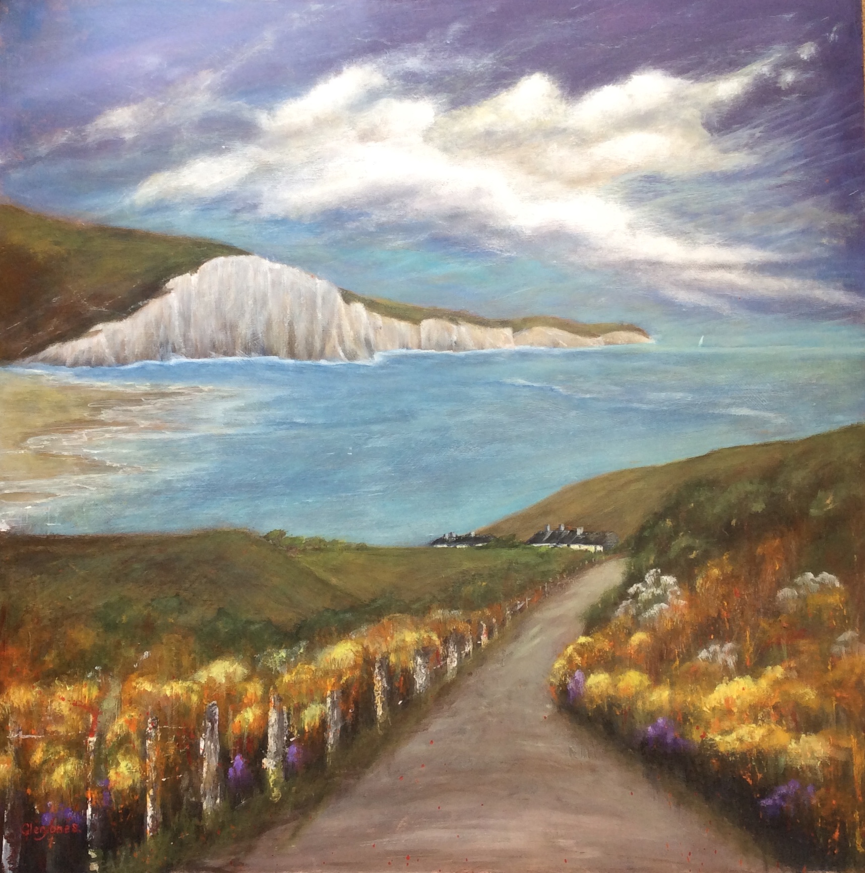 The Seven Sisters , Acrylic