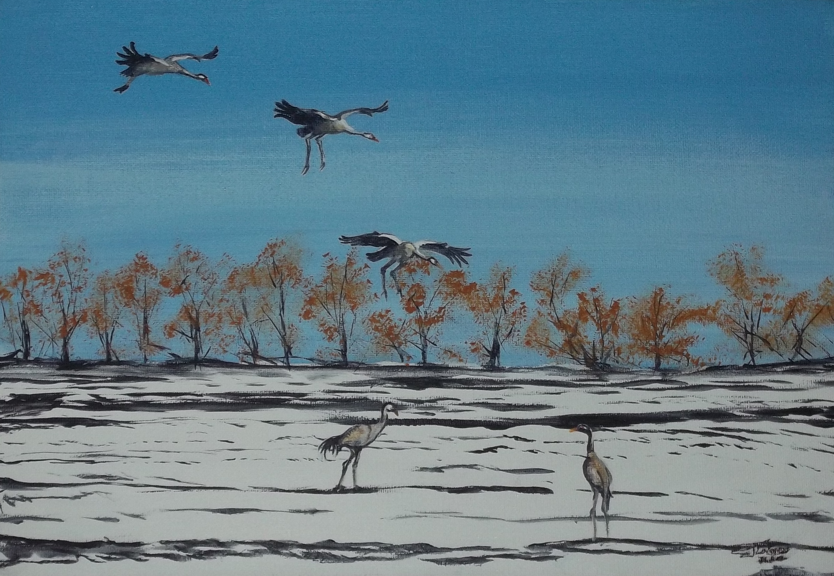 Return of Five Cranes