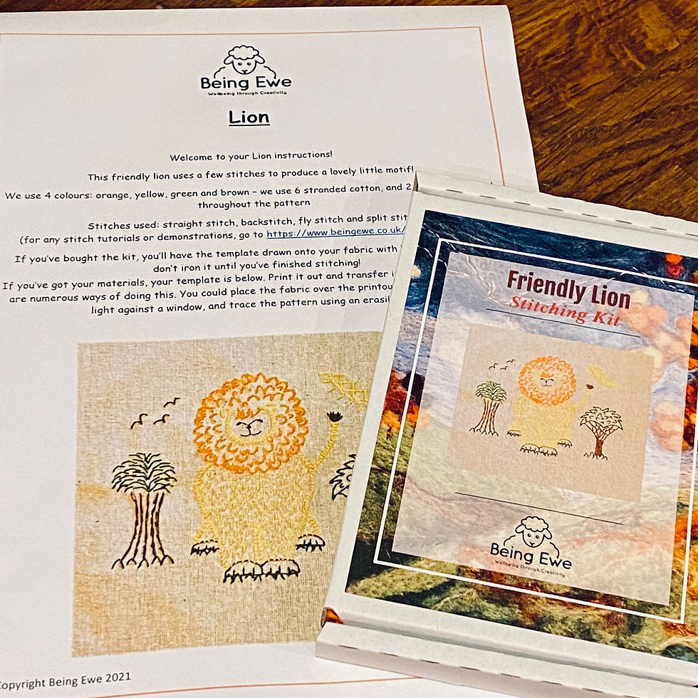 Thumbnail: Lion Beginners' Stitching Kit