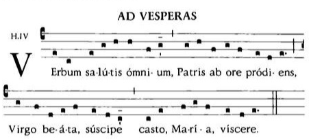 Adventsvespers (IV) - Eigen liedvertaling