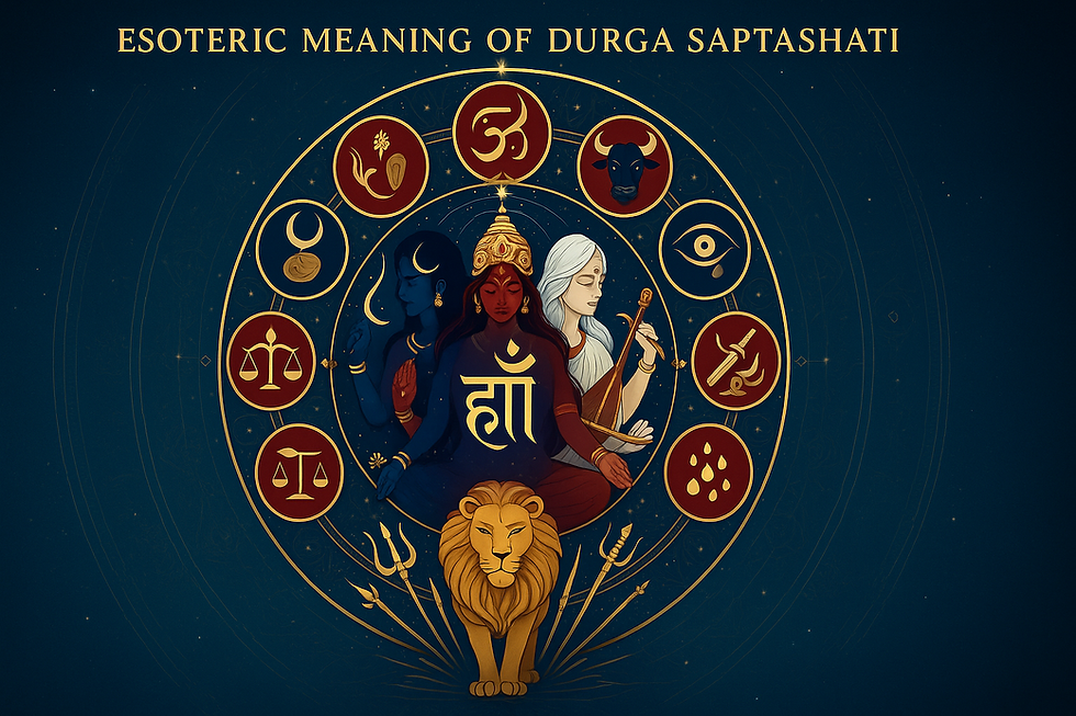 Esoteric Meaning of Durga Saptashati — a Manual of Inner Freedom