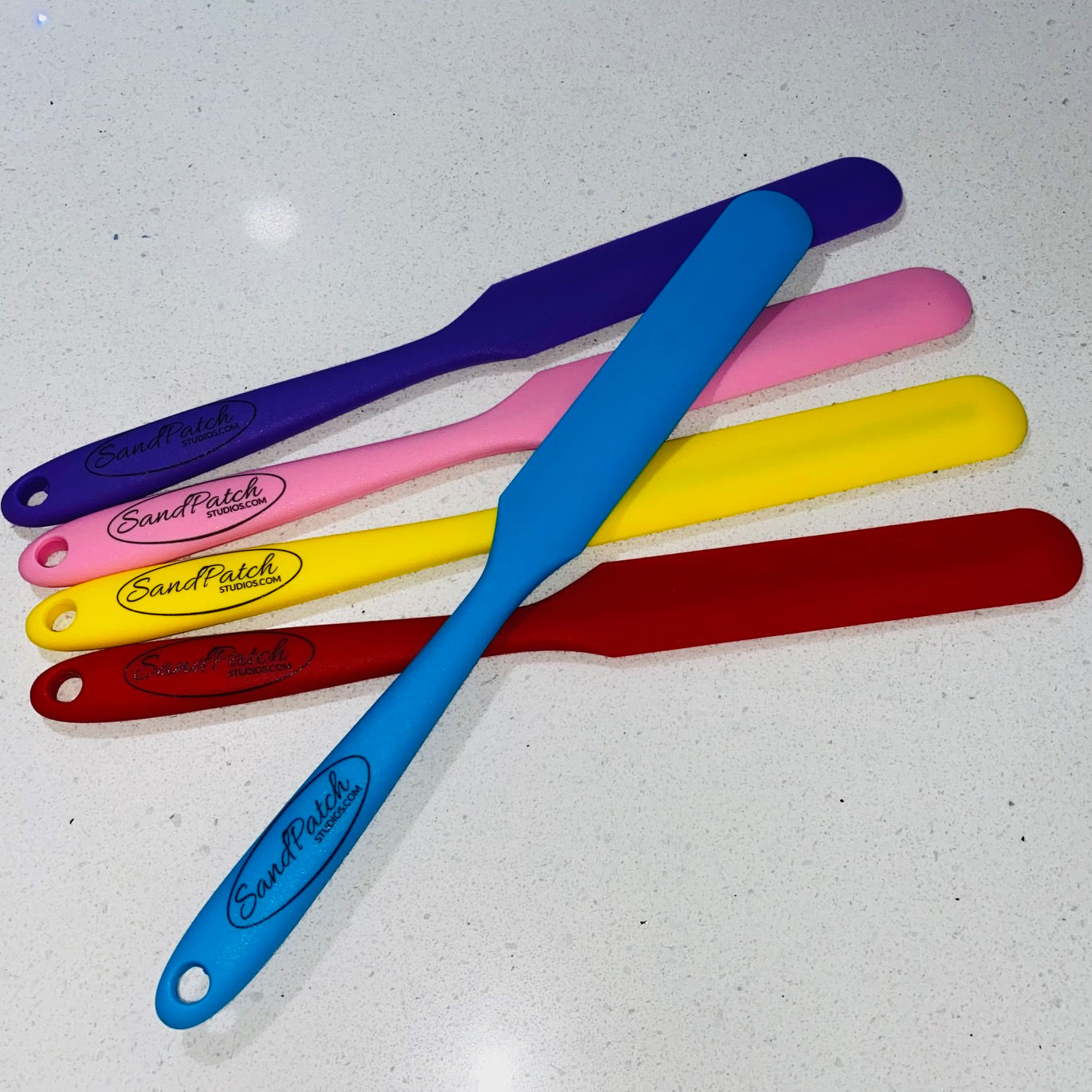 Silicone mixing sticks for resin or paints