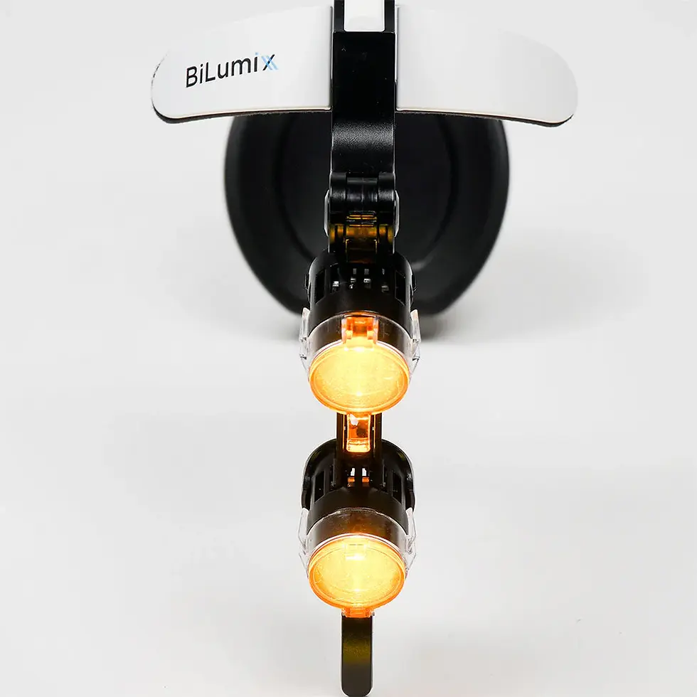 Thumbnail: Bilumix Amber Filters/Caps