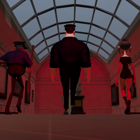 Noir end shot