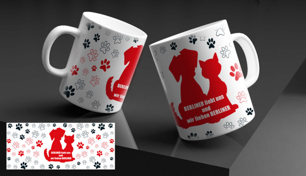 BERLINER Pati Dostu Mug (Sosyal Sorumluluk Ürünü)