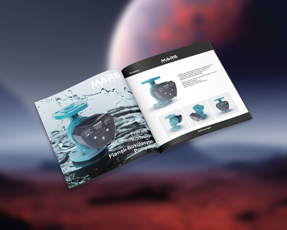 katalog tasarımı mock up katalog baskı