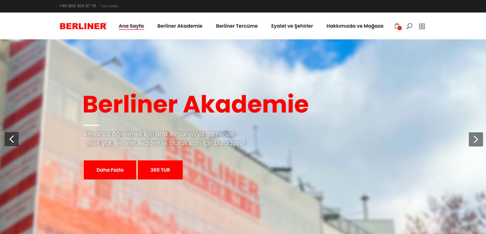 Berliner Web Sitesi