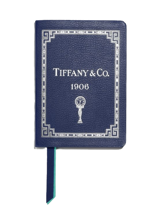 Tiffany & Co leather notebook