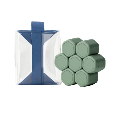 CADENCE HEXAGON TRAVEL CONTAINERS 