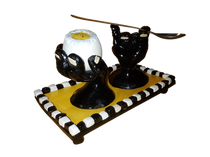 Design d'objet : Coquetiers "Dimanche matin"