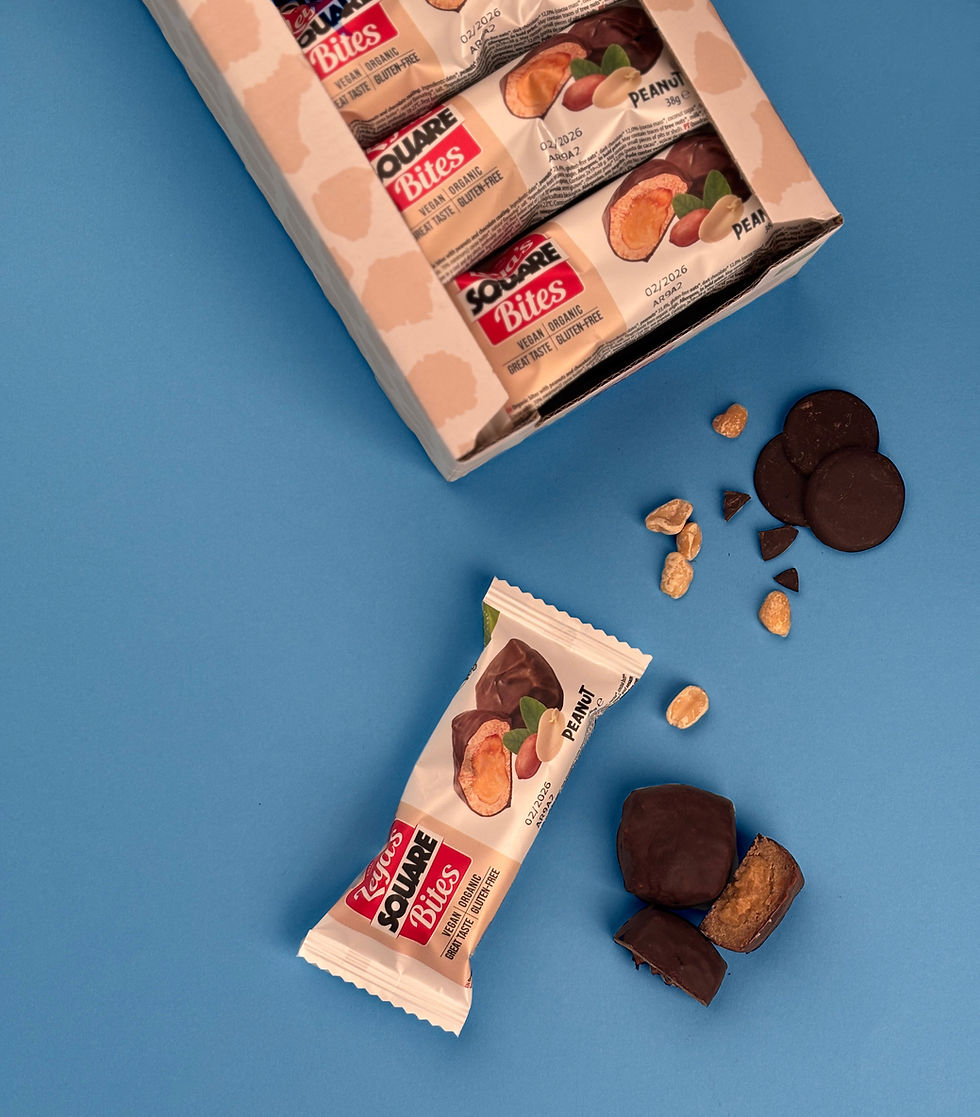 Thumbnail: Leya's Square Bites - Peanut (12 pcs)