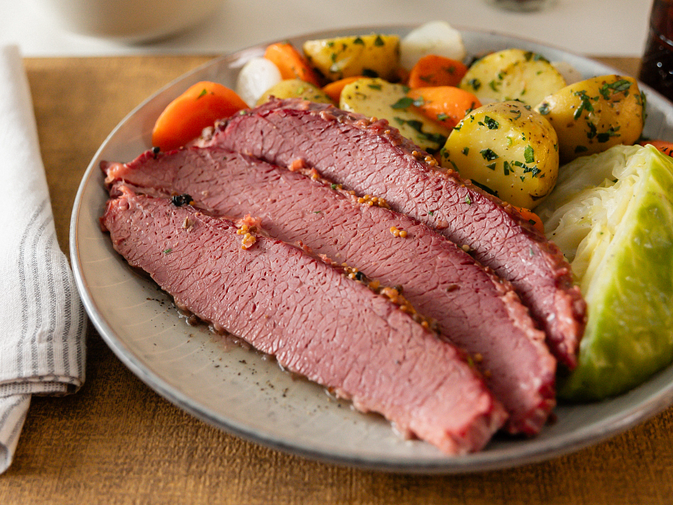 Corned Beef & Cabbage Dinner