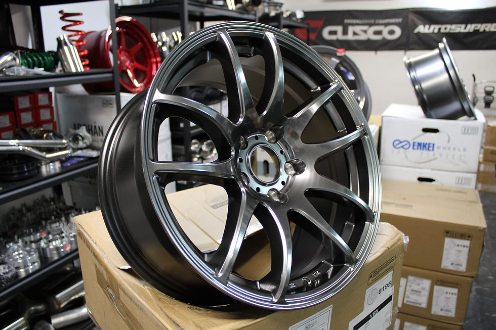 Thumbnail: Vors TR4 17x8 5x114.3 35mm Hyper Black (Set 4)