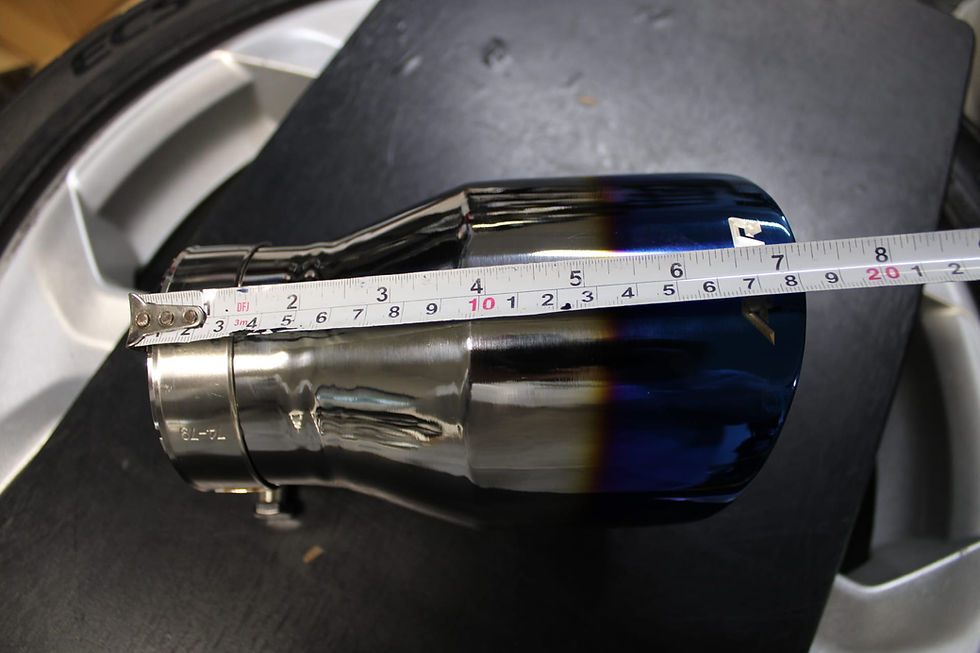 Thumbnail: ASR Galactic Blue XL Exhaust Tip - INLET 3" / OUTLET 4.5"