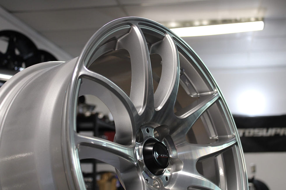 Thumbnail: Vors TR4 17x8 5x100 35mm Silver Machined (Set 4)