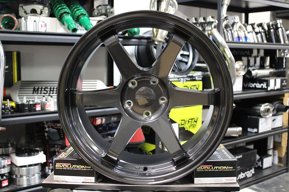 Thumbnail: 9SIX9 SIX-1 19x10 5x114.3 35mm Carbon Grey (Set 4)