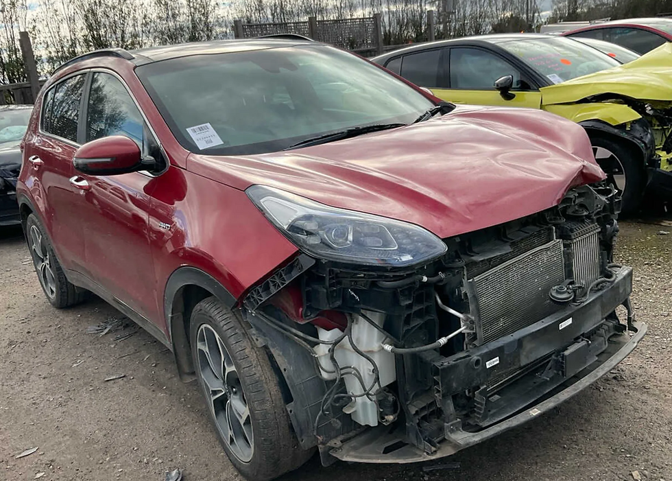Red Kia Sportage QL diesel donor image 1