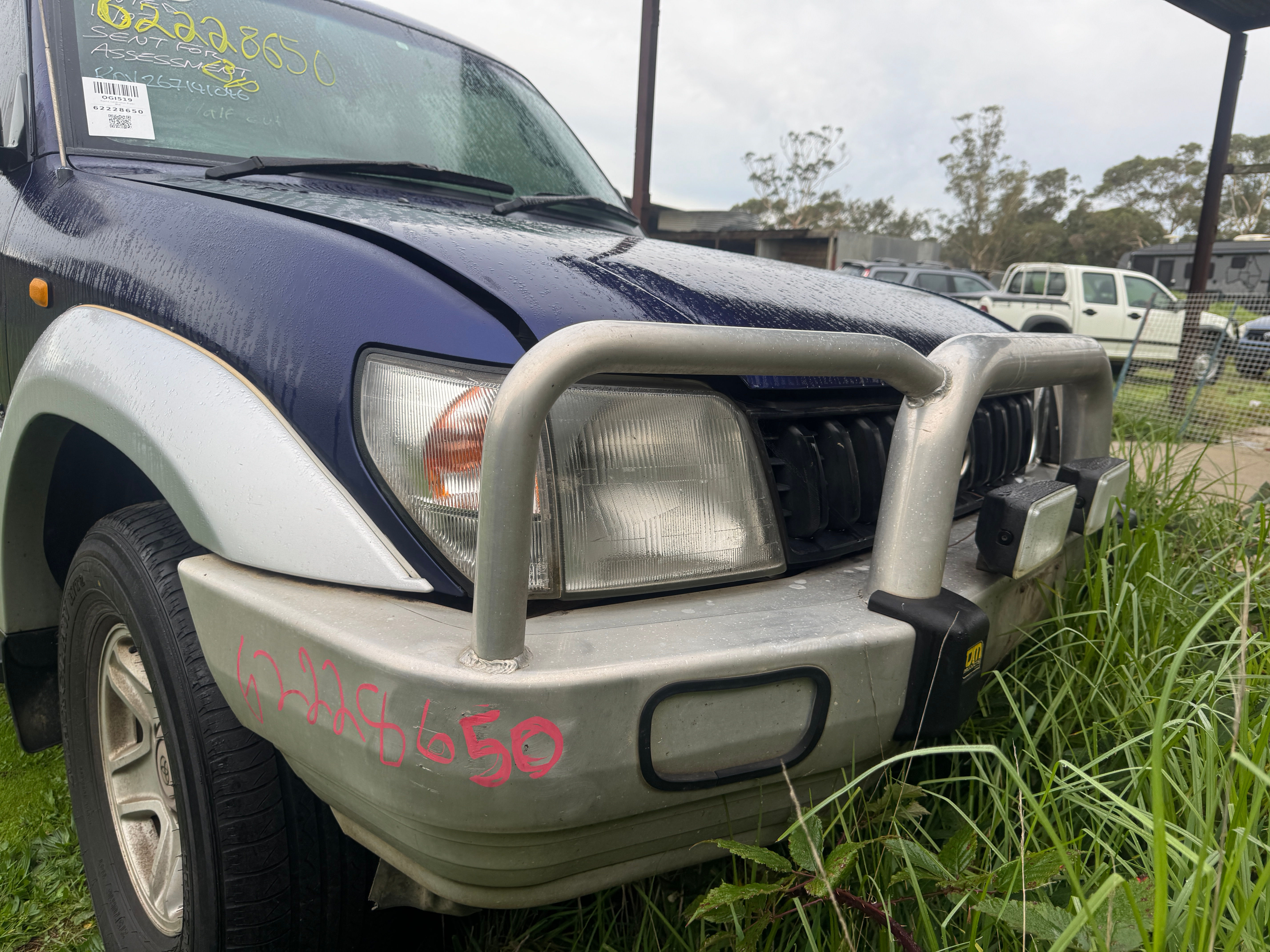 1996-2002 TOYOTA LANDCRUISER PRADO 90 SERIES FRONT BUMPER