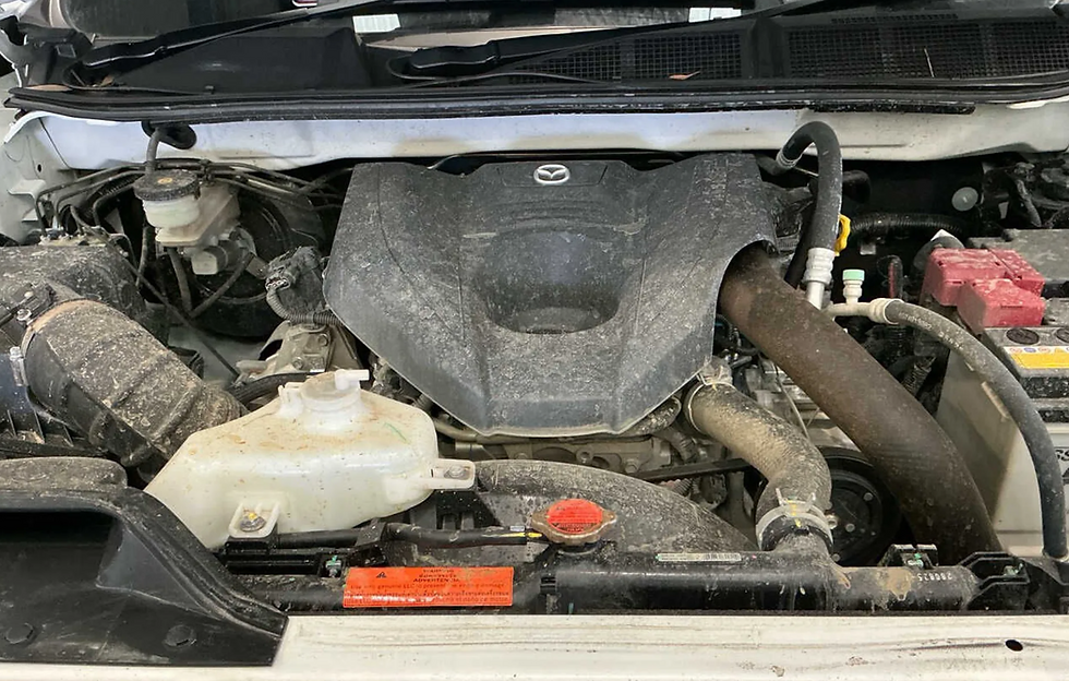 2025 Mazda BT-50 TF 3.0 automatic 4x4 donor — 11,913 km