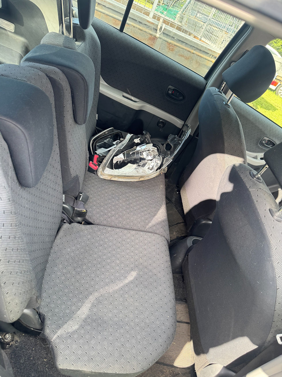 Thumbnail: 2005-2011 Toyota Yaris LH Rear Door Card - donor vehicle photo 6