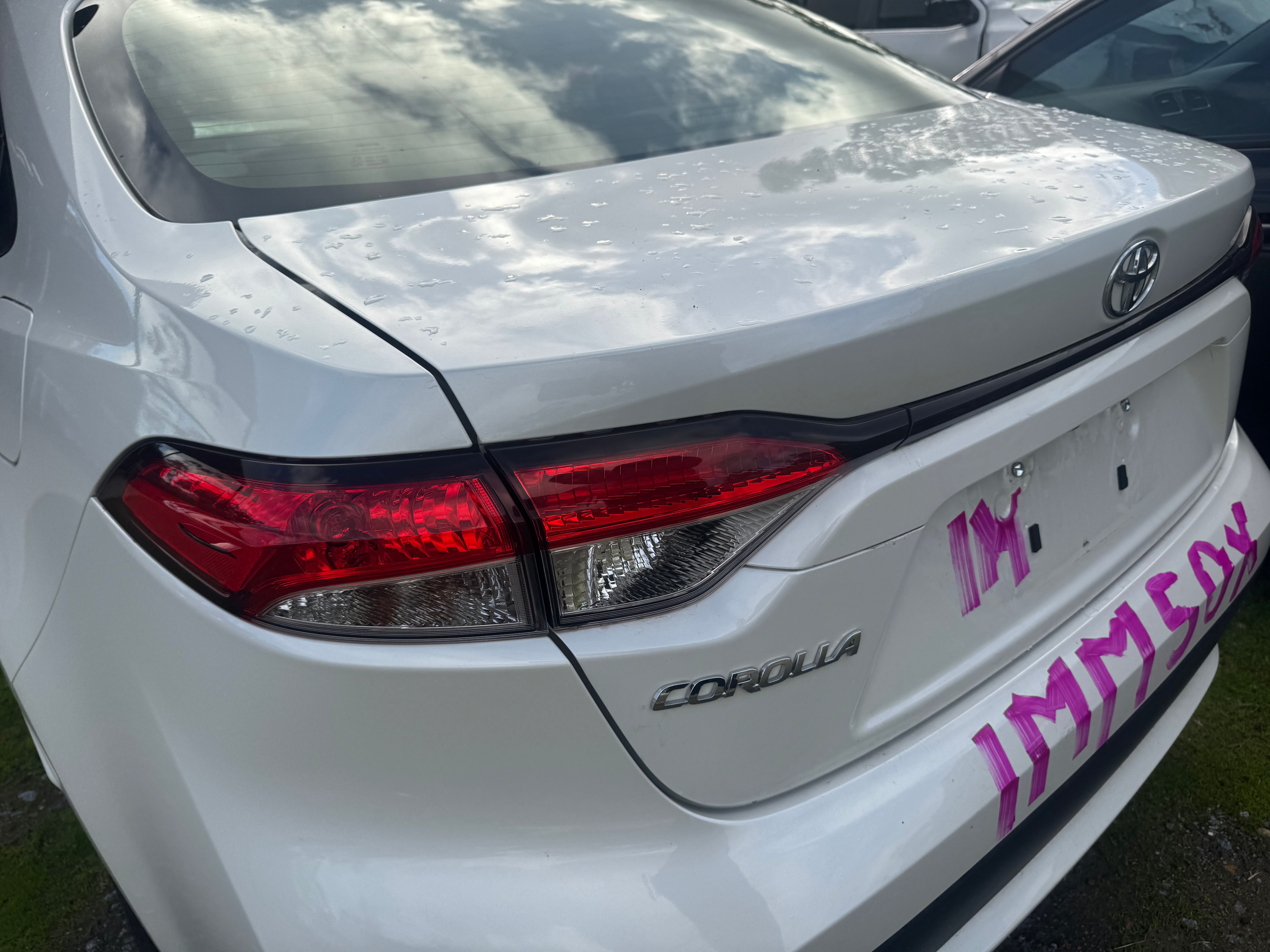 2021 Toyota Corolla Sedan Left Tail Light