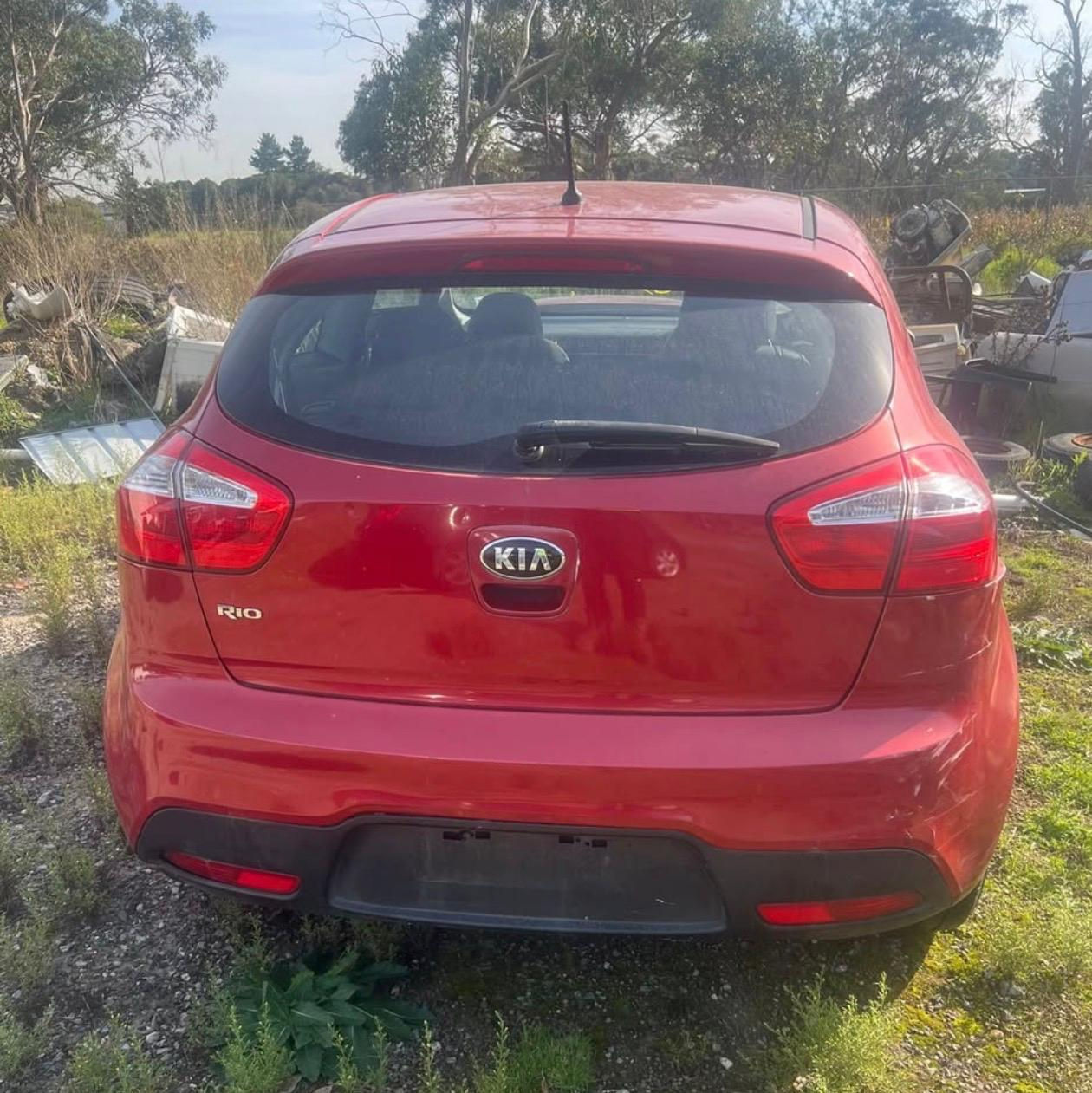 2012-2015 Kia Rio UB Driver Front Seat - donor vehicle photo 1 of 18