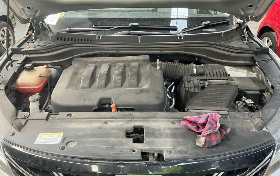 Mahindra XUV700 2.0L turbo petrol engine bay