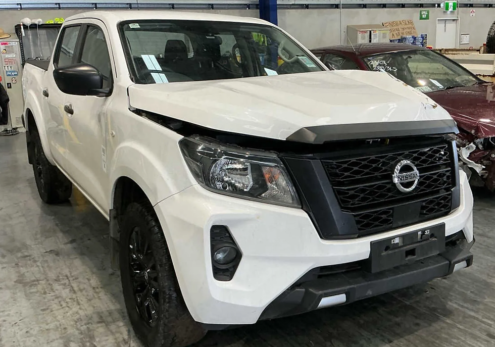 2015-2021 Nissan Navara D23 Tailgate White QM1