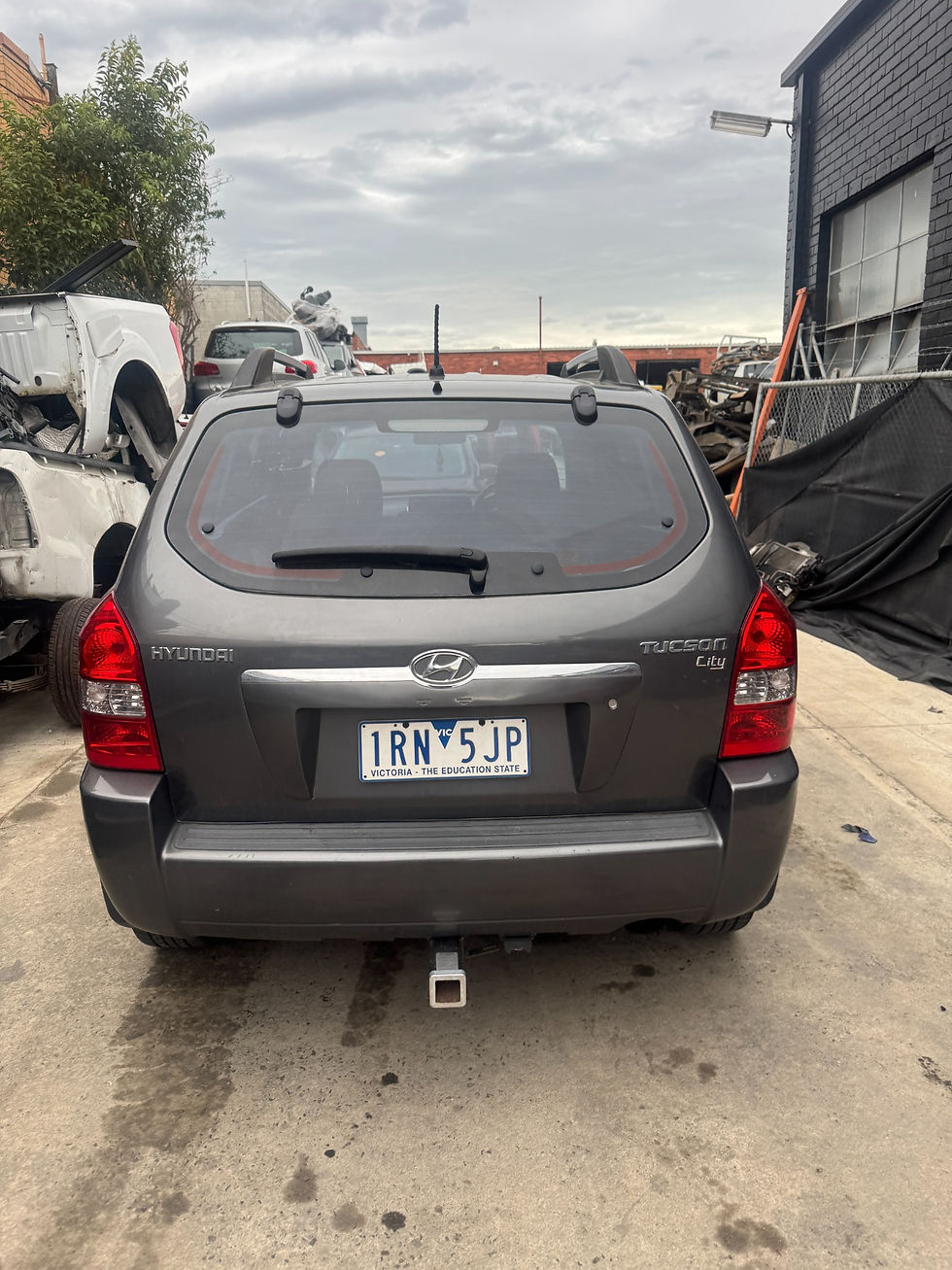 2008 Hyundai Tucson JM City donor - rear