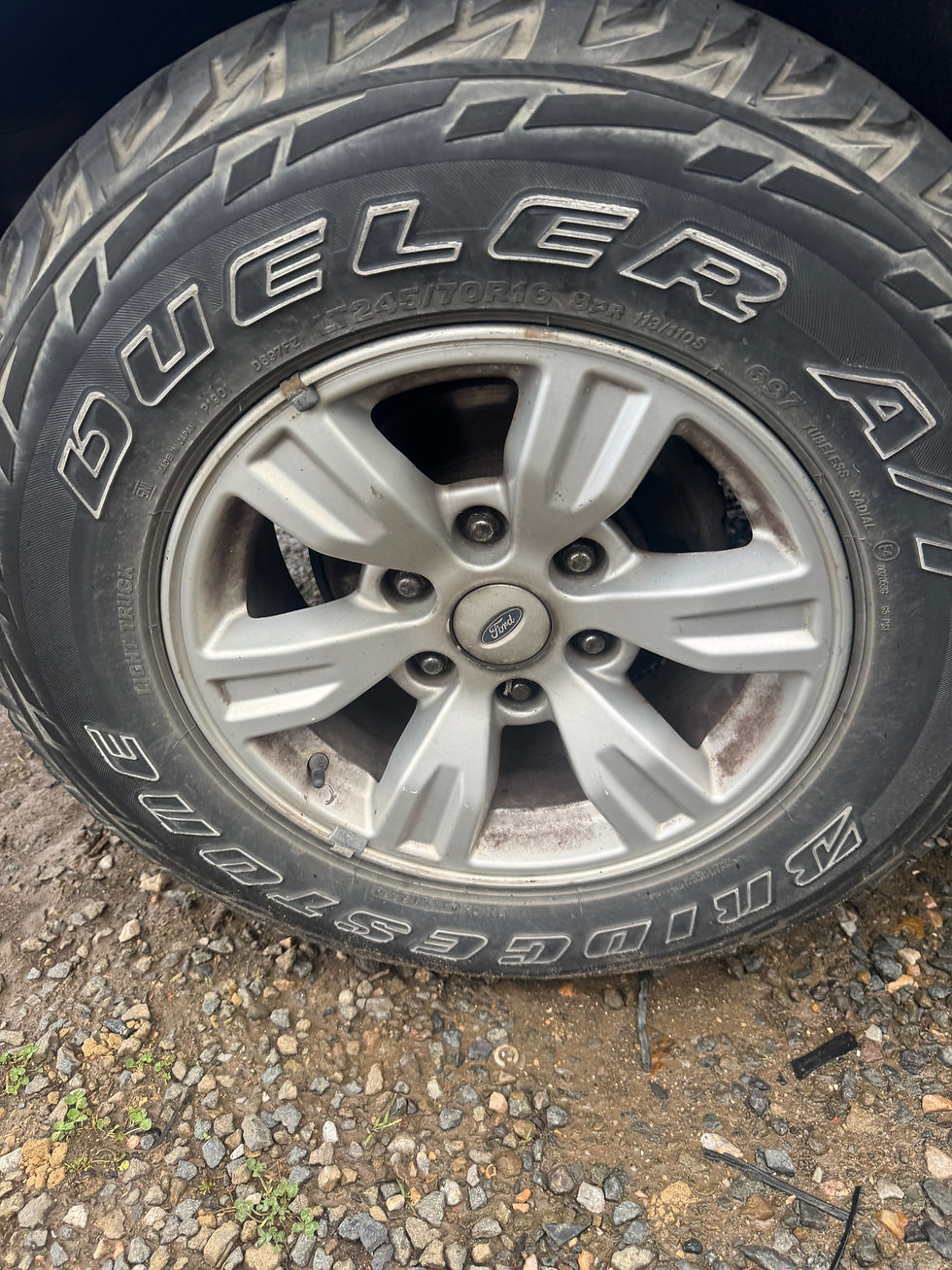 2011 Ford Ranger XLT 4x4 donor vehicle - 16 Inch Alloy Wheels & 245/70R16 Tyres Set of 4