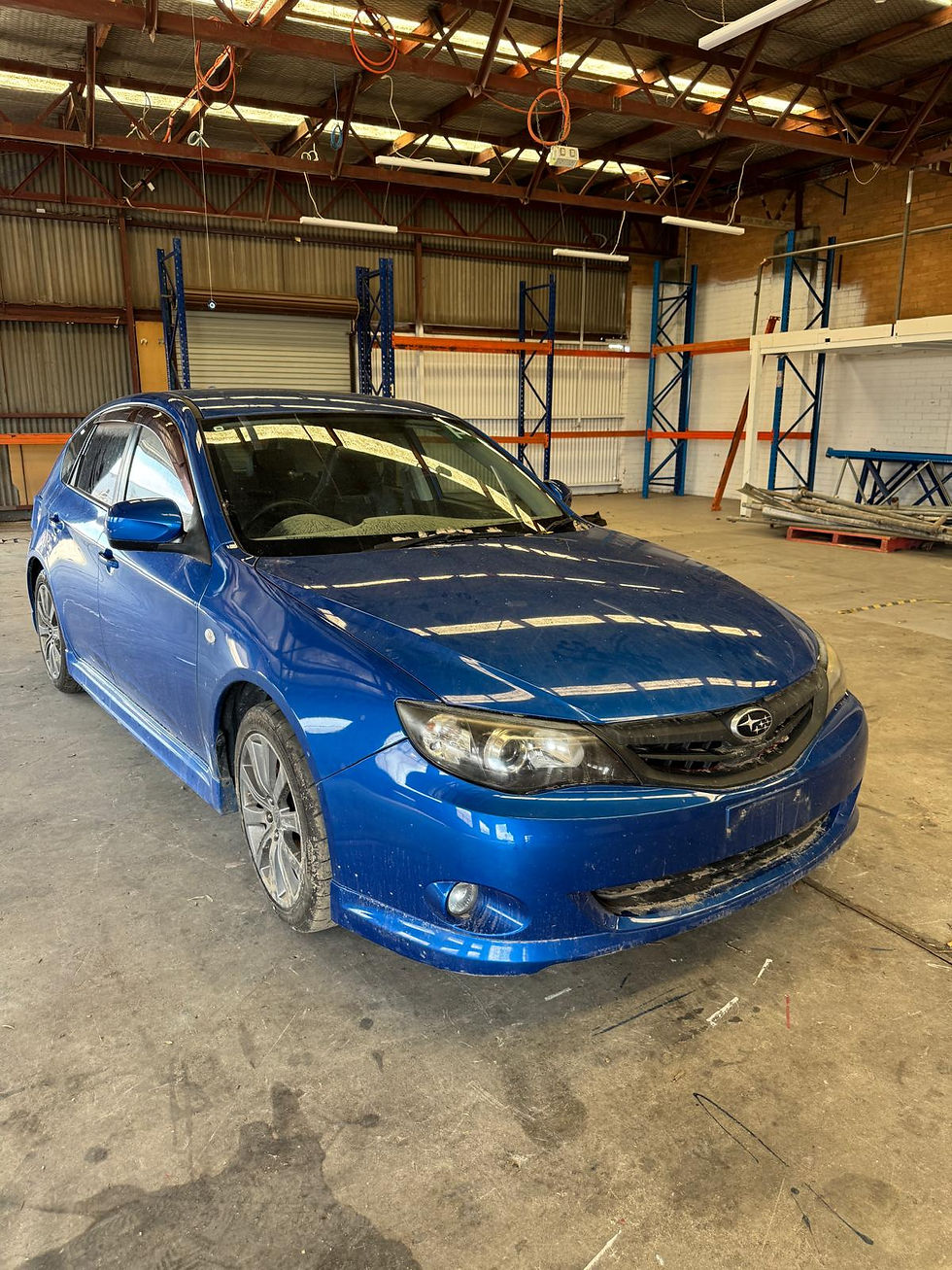 2008-2011 Subaru Impreza GH RS donor vehicle
