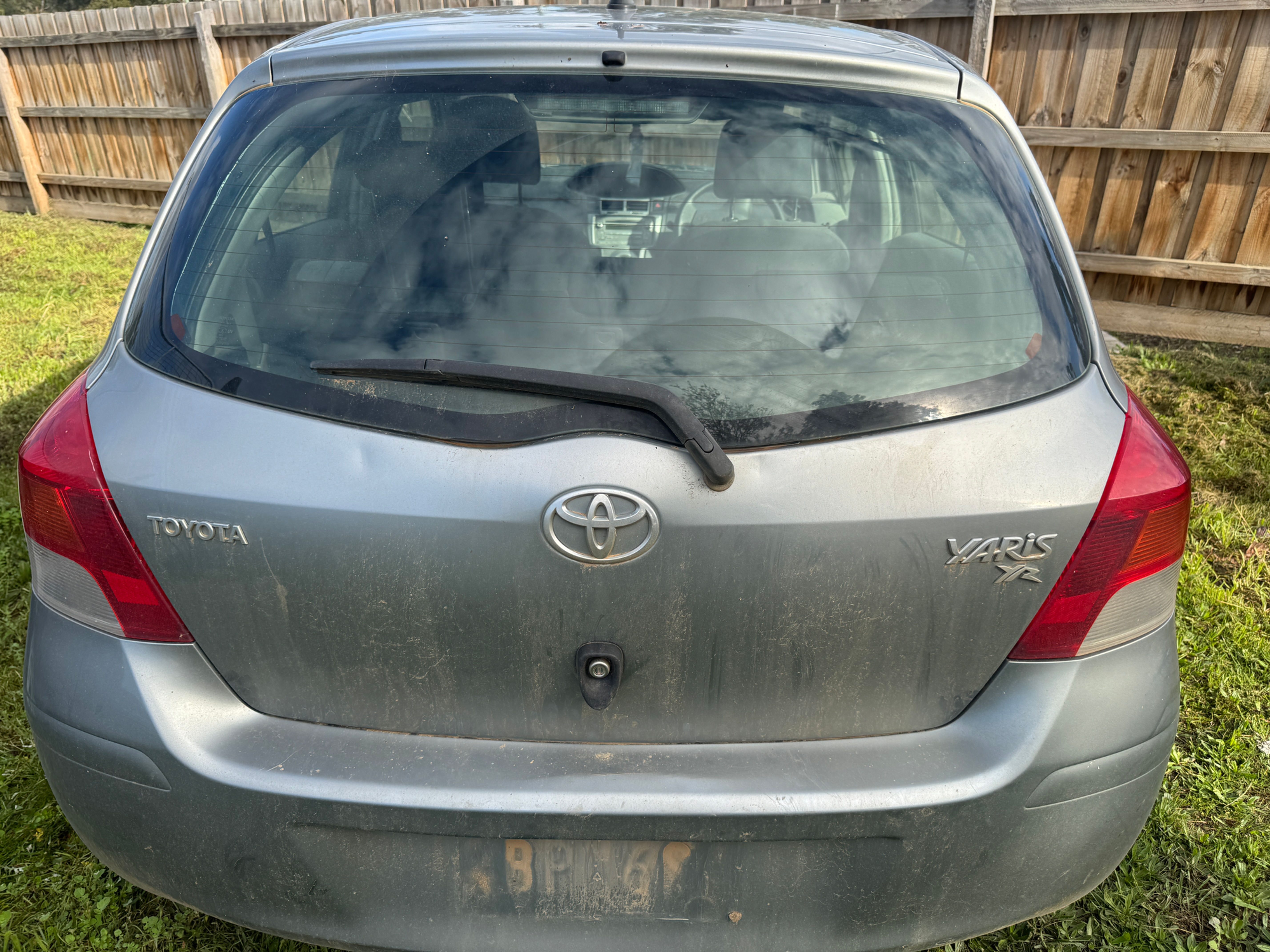 2005–2011 Toyota Yaris Rear Bumper