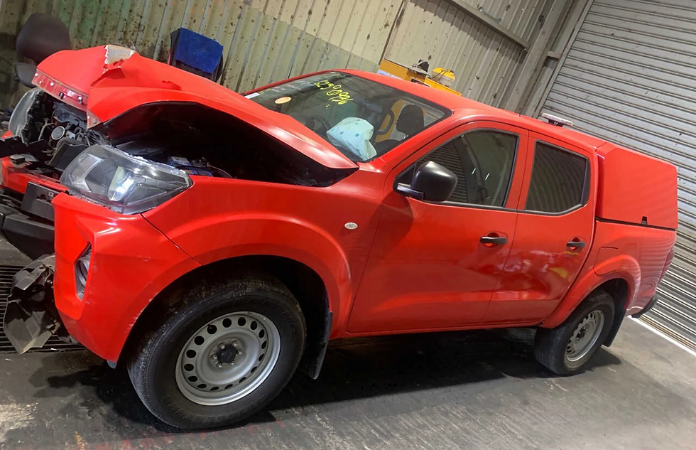 2022 Nissan Navara D23 Right Rear Door Card — donor vehicle image 2