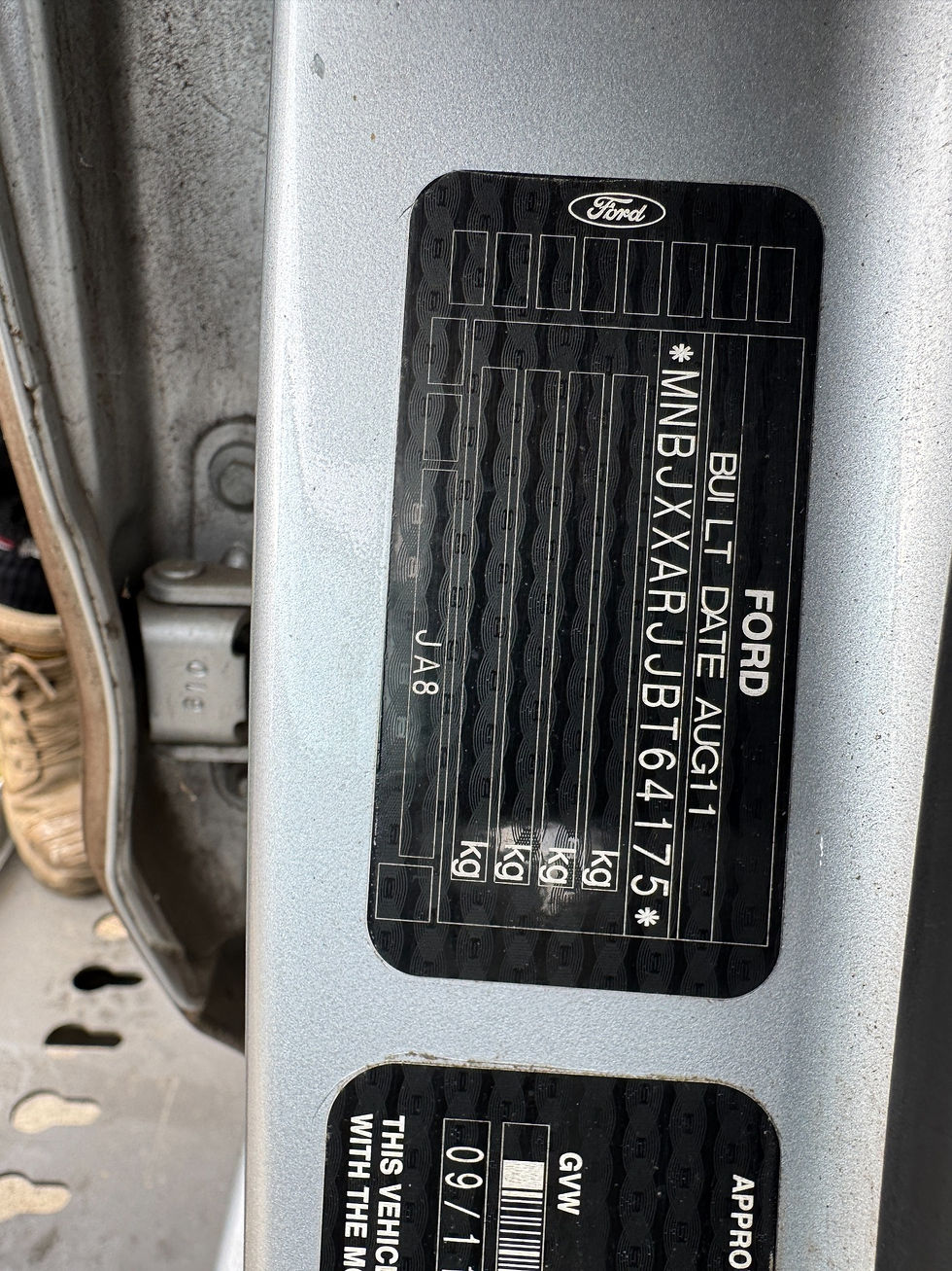 Thumbnail: 2011 Ford Fiesta donor vehicle photo 15