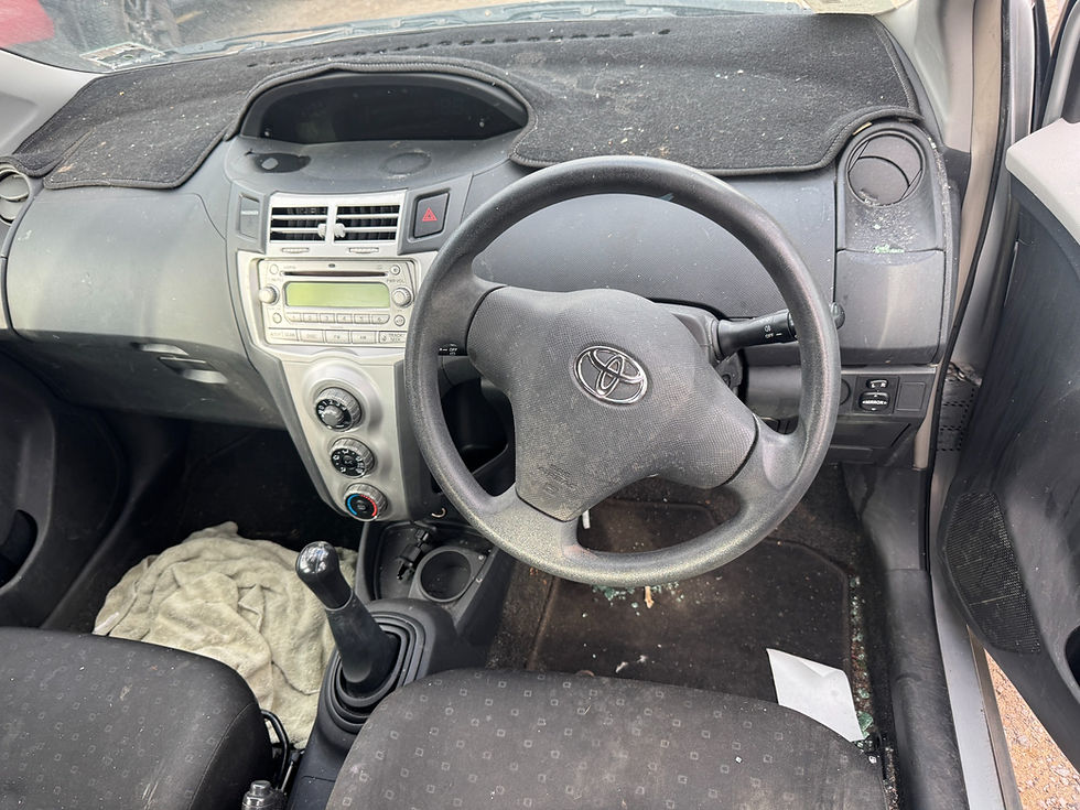 2005-2011 Toyota Yaris NCP90 Dashboard Assembly RHD