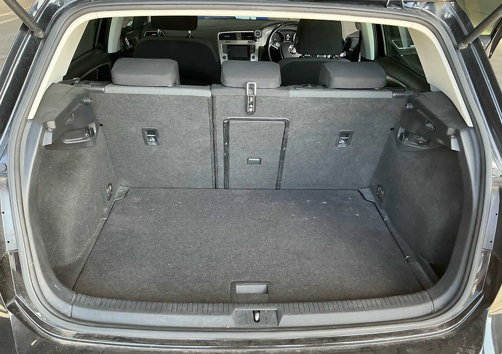 2014 Volkswagen Golf Mk7 black donor - RH Boot Side Lining Trim - photo 1
