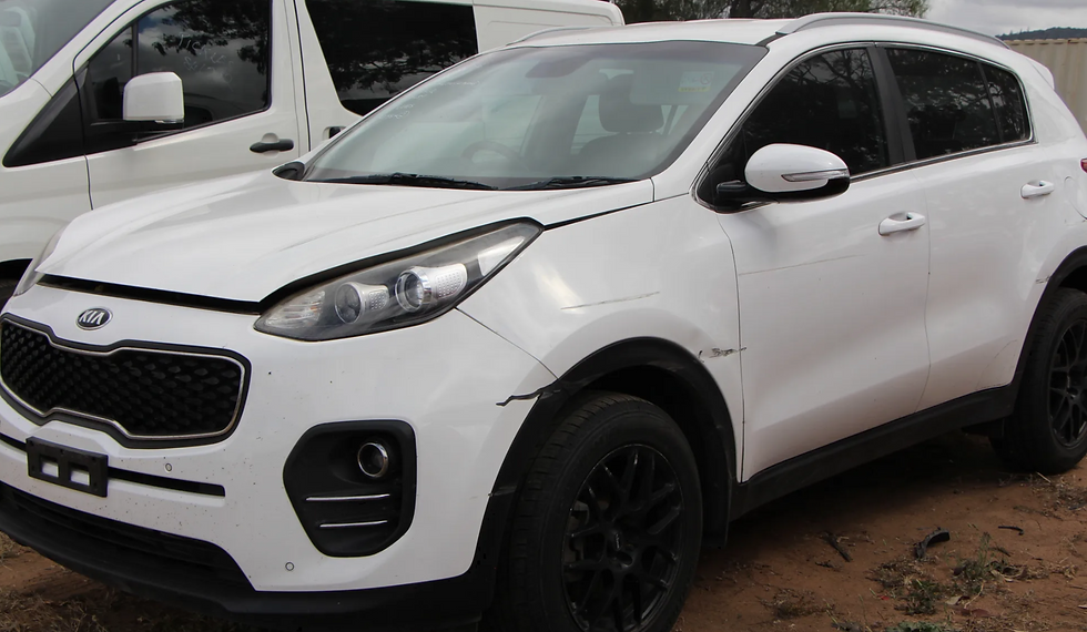 2017 Kia Sportage QL G4NA donor vehicle, mileage and identification