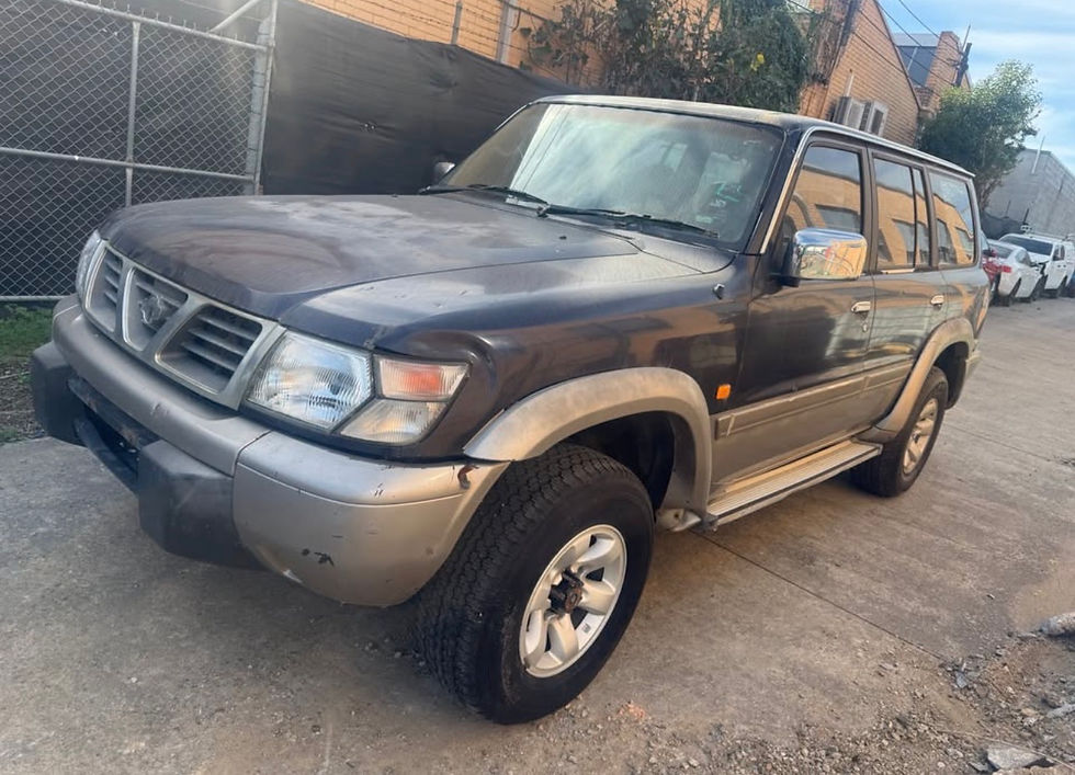 1999 Nissan Patrol GU Y61 Head Unit Radio donor vehicle photo 2