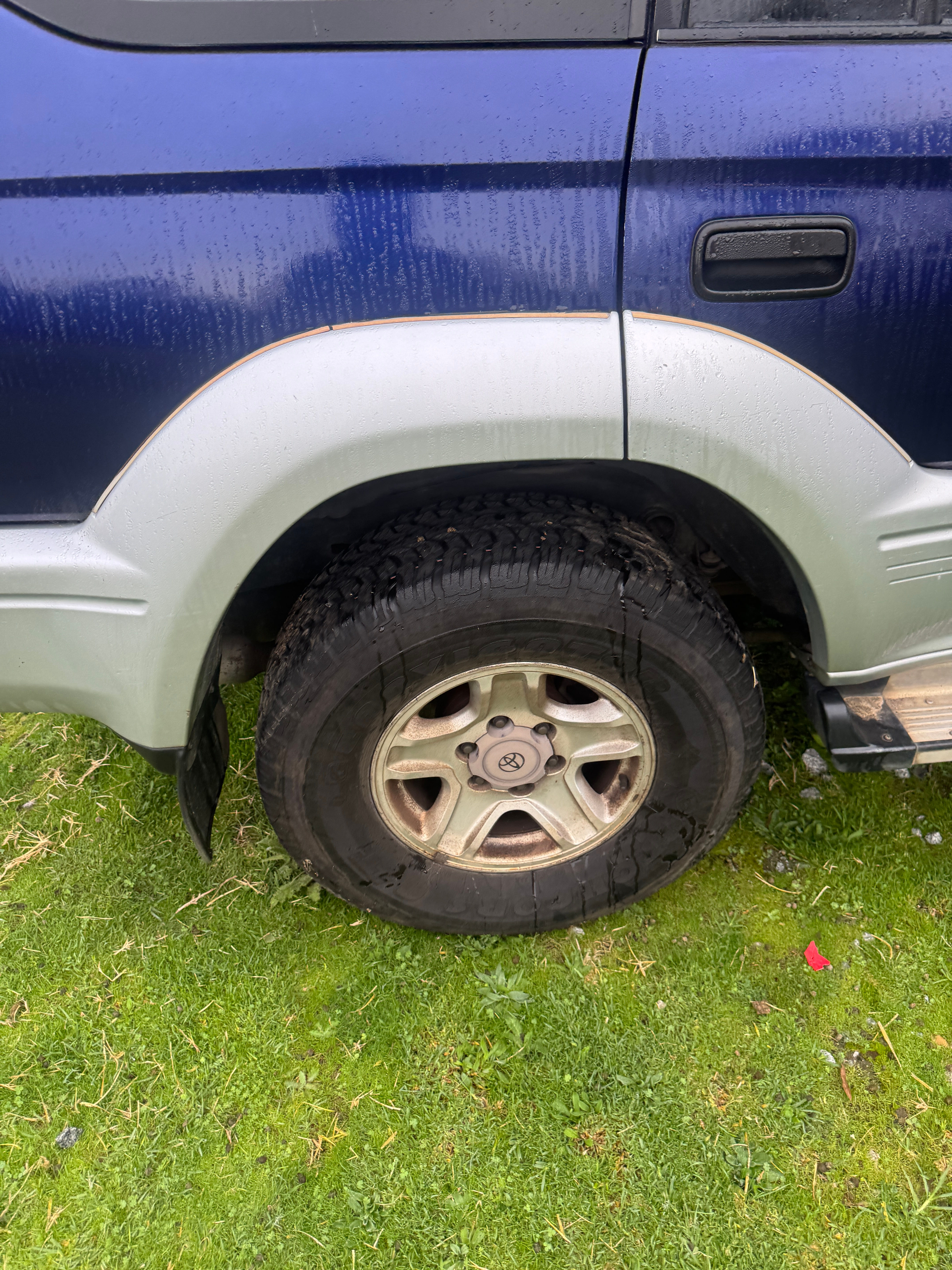 1997 TOYOTA LANDCRUISER PRADO 90 SERIES WHEEL & TYRE