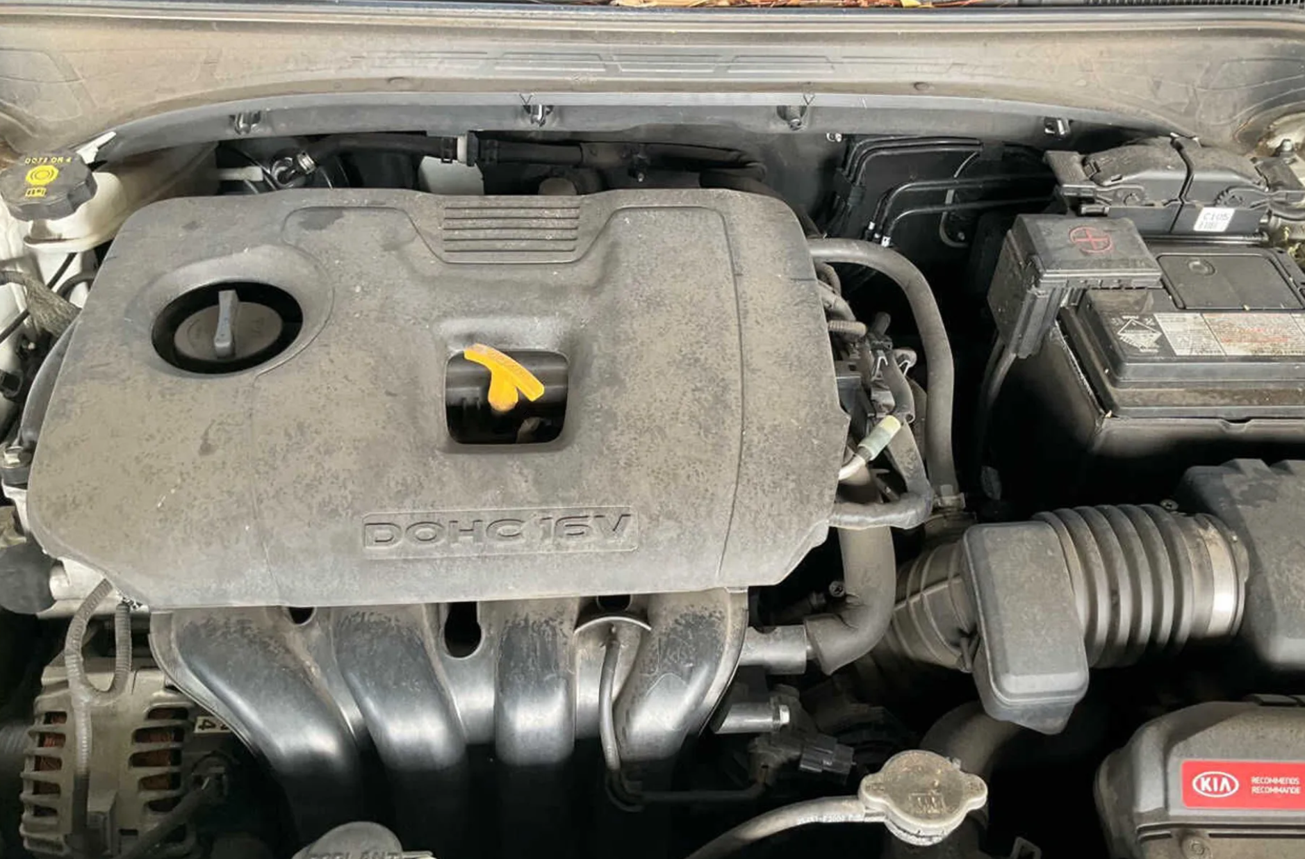 White April 2019 Kia Cerato BD sedan donor 157268 km