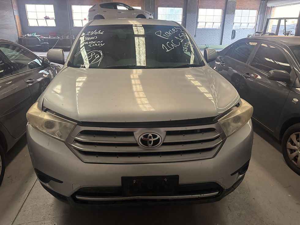 2007–2013 Toyota Kluger 40 Series KX-S RH Front Door