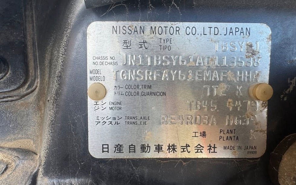 Thumbnail: 1999 Nissan Patrol GU Y61 Steering Wheel donor vehicle photo 9