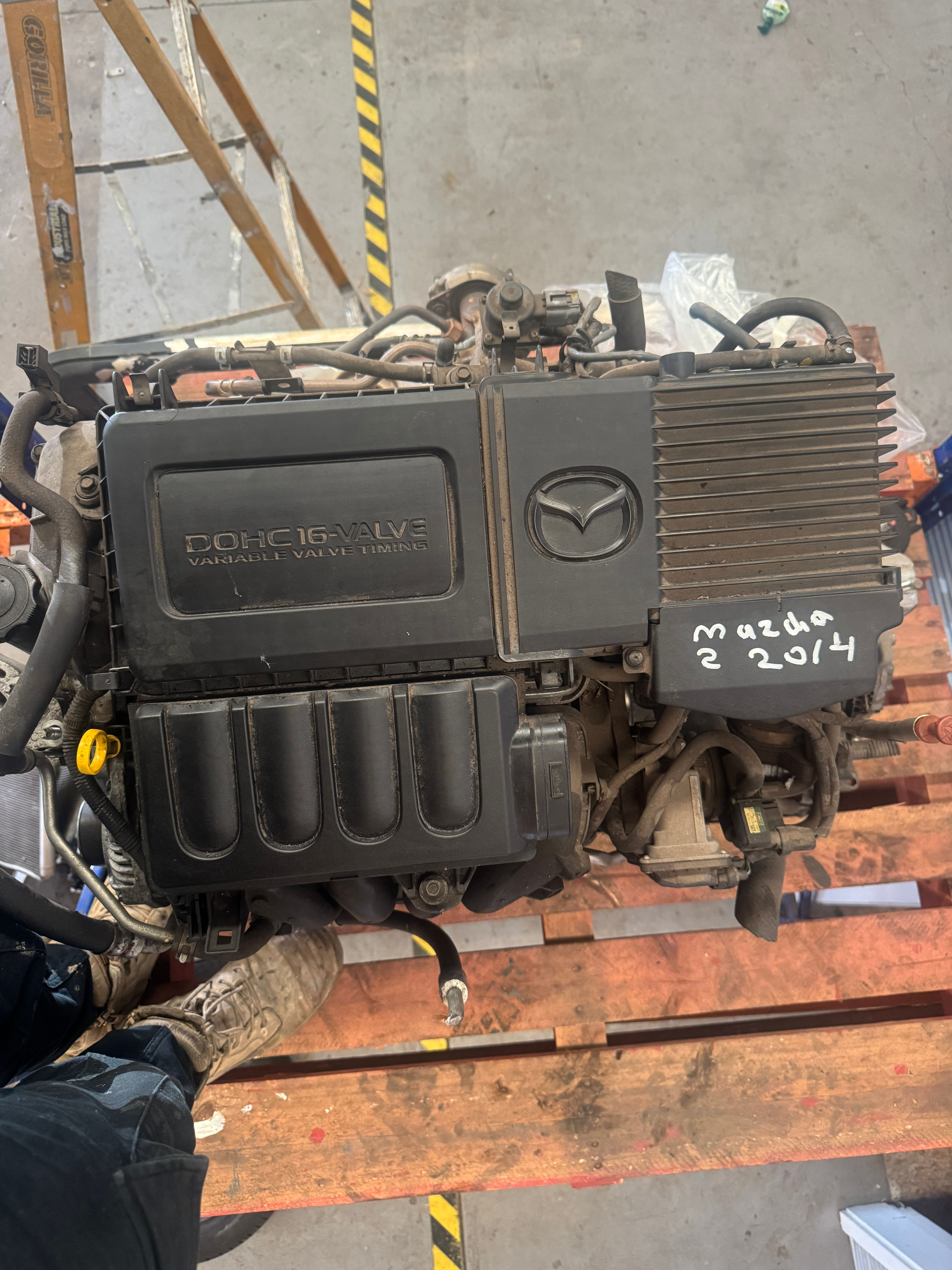2014 Mazda 2, 1.5L Petrol Engine – ZY (Engine No: ZYD27746)